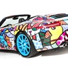 Porsche 911 Cabriolet Art Car by Romero Britto (2012)
